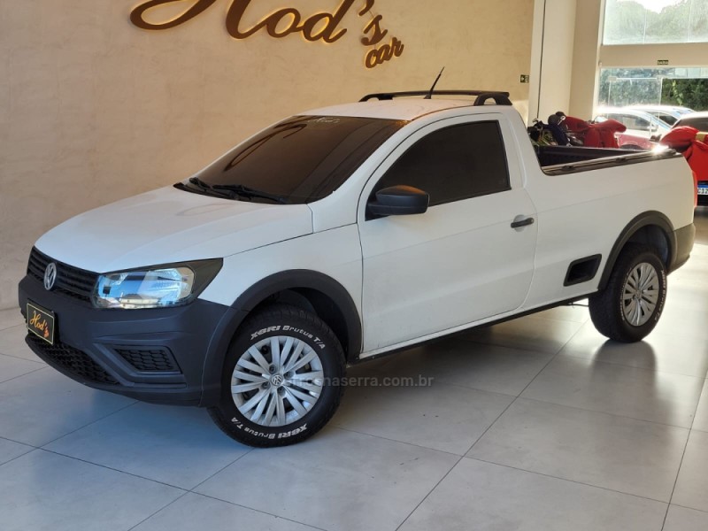 SAVEIRO 1.6 ROBUST CS 8V FLEX 2P MANUAL - 2019 - CANELA