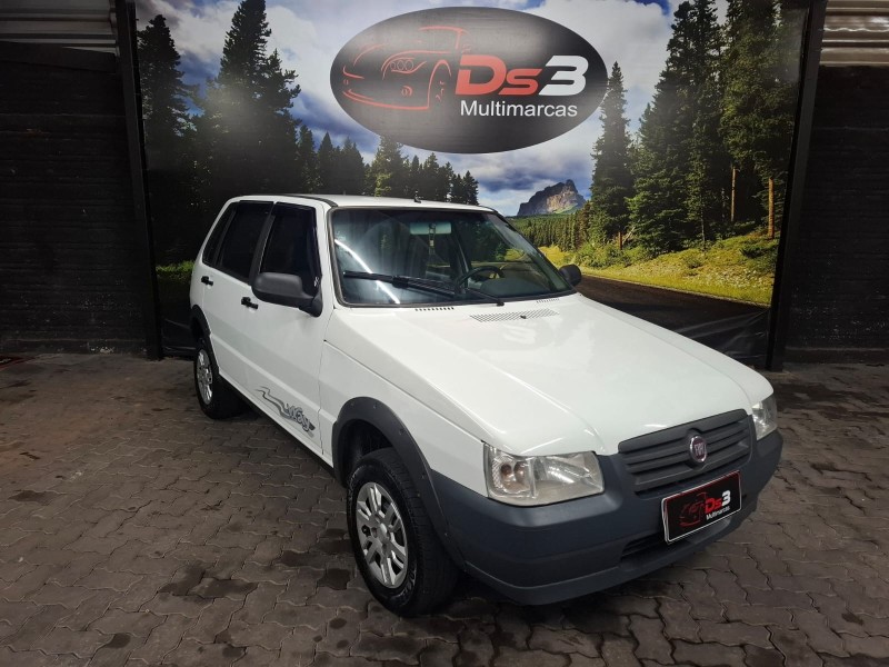 UNO 1.0 MPI MILLE WAY ECONOMY 8V FLEX 4P MANUAL - 2013 - CAXIAS DO SUL