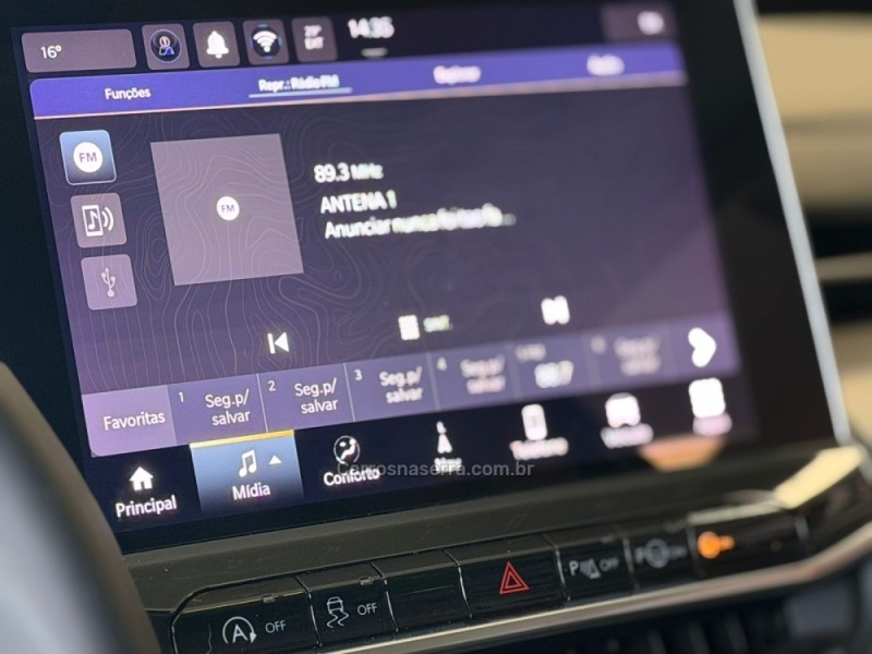 COMPASS 1.3 LONGITUDE T270 16V TURBO FLEX 4P AUTOMÁTICO - 2024 - NOVO HAMBURGO