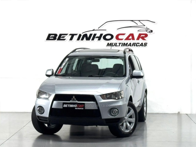 outlander 2.0 16v gasolina 4p automatico 2012 estancia velha