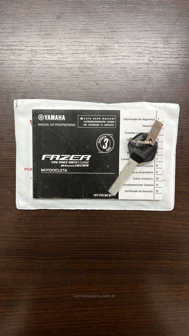 FAZER YS 150 SED - 2024 - CAMPO BOM