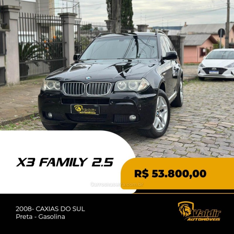x3 2.5 family 4x4 24v gasolina 4p automatico 2008 caxias do sul