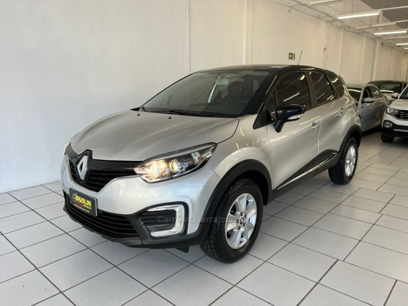 captur 1.6 life 16v flex 4p automatico 2019 bento goncalves