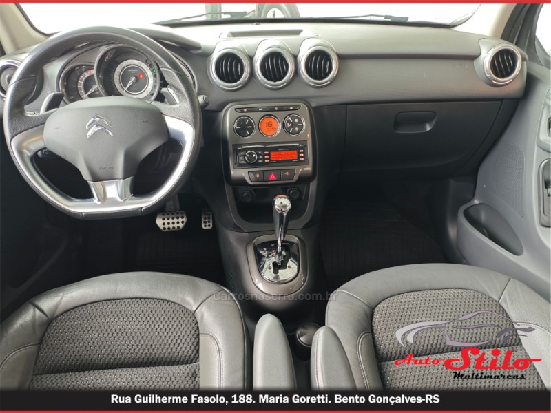 C3 1.6 EXCLUSIVE 16V FLEX 4P AUTOMÁTICO - 2014 - BENTO GONçALVES