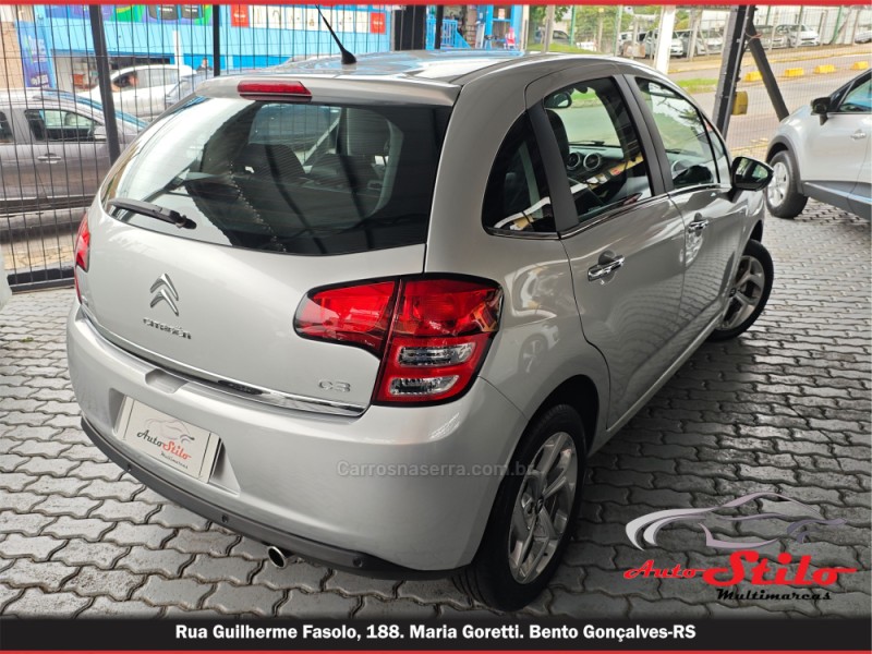 C3 1.6 EXCLUSIVE 16V FLEX 4P AUTOMÁTICO - 2014 - BENTO GONçALVES