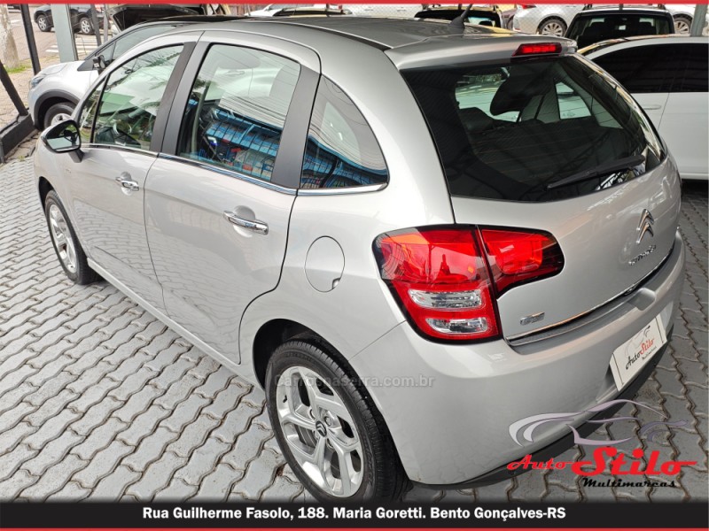 C3 1.6 EXCLUSIVE 16V FLEX 4P AUTOMÁTICO - 2014 - BENTO GONçALVES