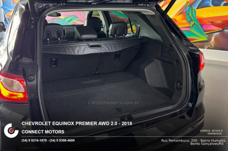 EQUINOX 2.0 16V TURBO GASOLINA PREMIER AWD AUTOMÁTICO - 2018 - BENTO GONçALVES