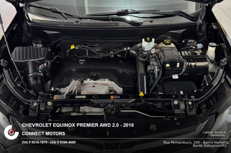 EQUINOX 2.0 16V TURBO GASOLINA PREMIER AWD AUTOMÁTICO - 2018 - BENTO GONçALVES