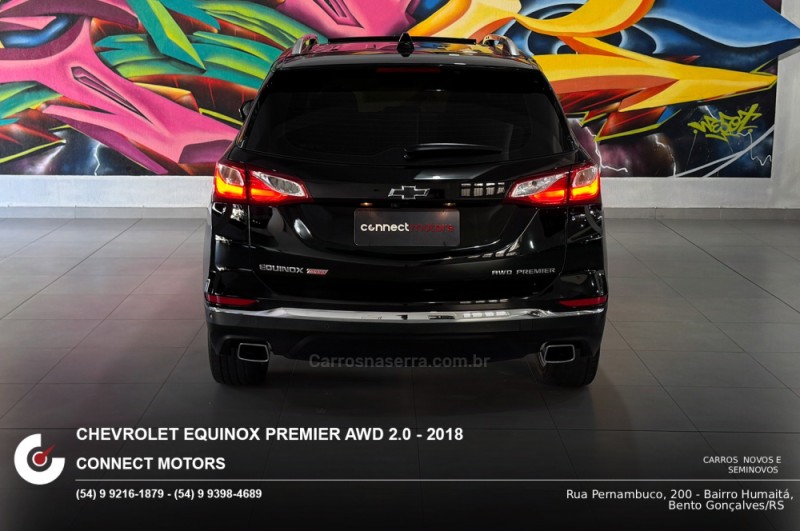 EQUINOX 2.0 16V TURBO GASOLINA PREMIER AWD AUTOMÁTICO - 2018 - BENTO GONçALVES