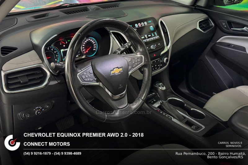 EQUINOX 2.0 16V TURBO GASOLINA PREMIER AWD AUTOMÁTICO - 2018 - BENTO GONçALVES