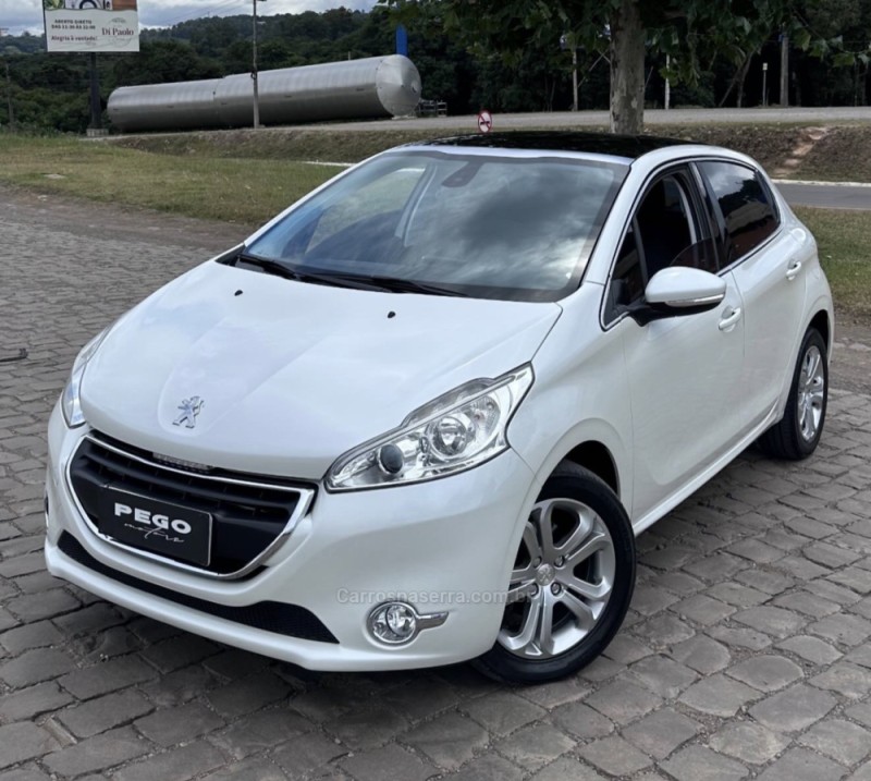 208 1.6 griffe 16v flex 4p automatico 2015 bento goncalves