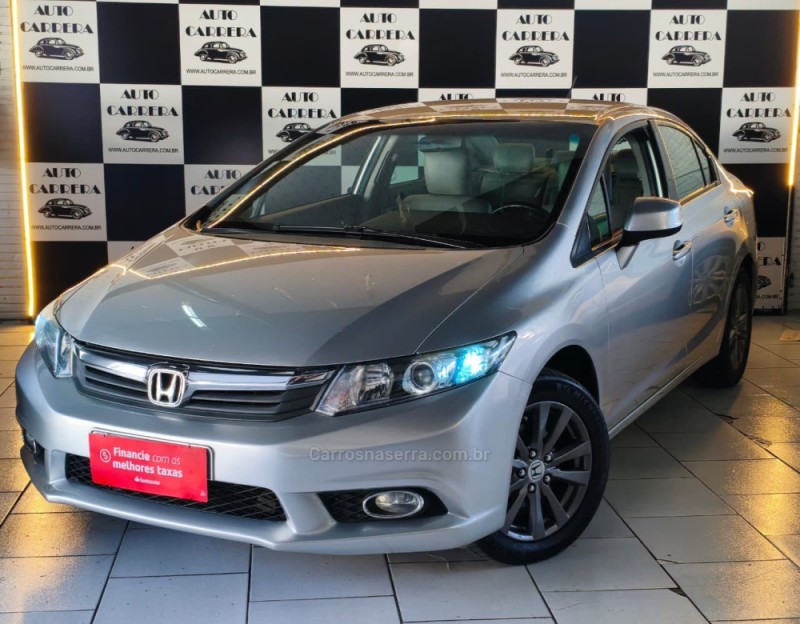 civic 1.8 lxs 16v flex 4p automatico 2013 novo hamburgo