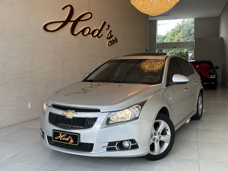 cruze 1.8 ltz 16v flex 4p automatico 2014 canela