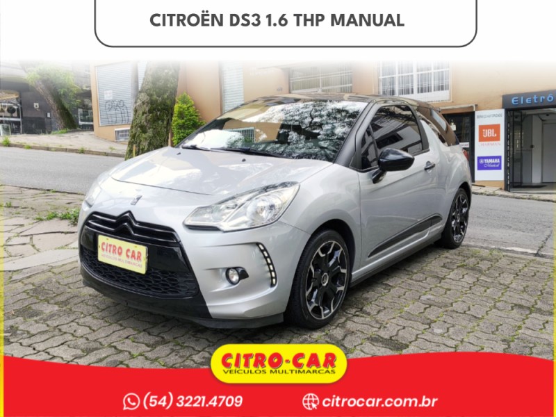 DS3 1.6 THP 16V GASOLINA 2P MANUAL - 2013 - CAXIAS DO SUL