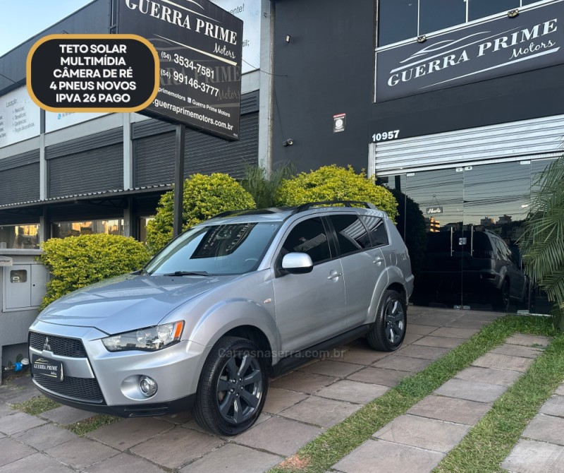 outlander 2.0 16v gasolina 4p automatico 2013 caxias do sul