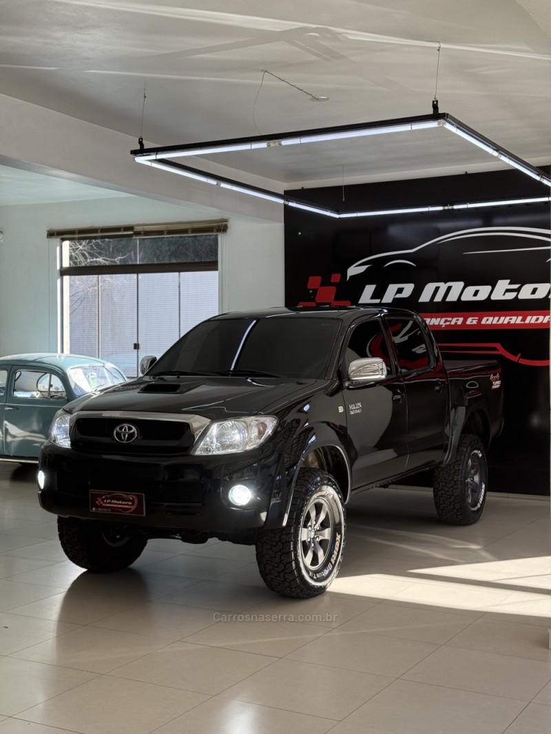 hilux 3.0 srv 4x4 cd 16v turbo intercooler diesel 4p automatico 2009 farroupilha