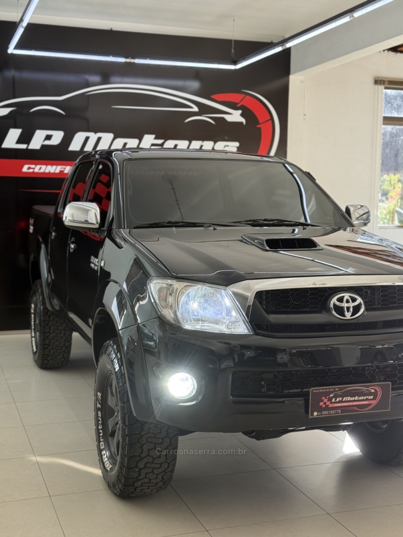 HILUX 3.0 SRV 4X4 CD 16V TURBO INTERCOOLER DIESEL 4P AUTOMÁTICO - 2009 - FARROUPILHA