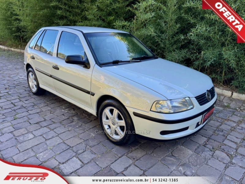 GOL 1.6 MI 8V GASOLINA 4P MANUAL G.III - 2000 - NOVA PRATA