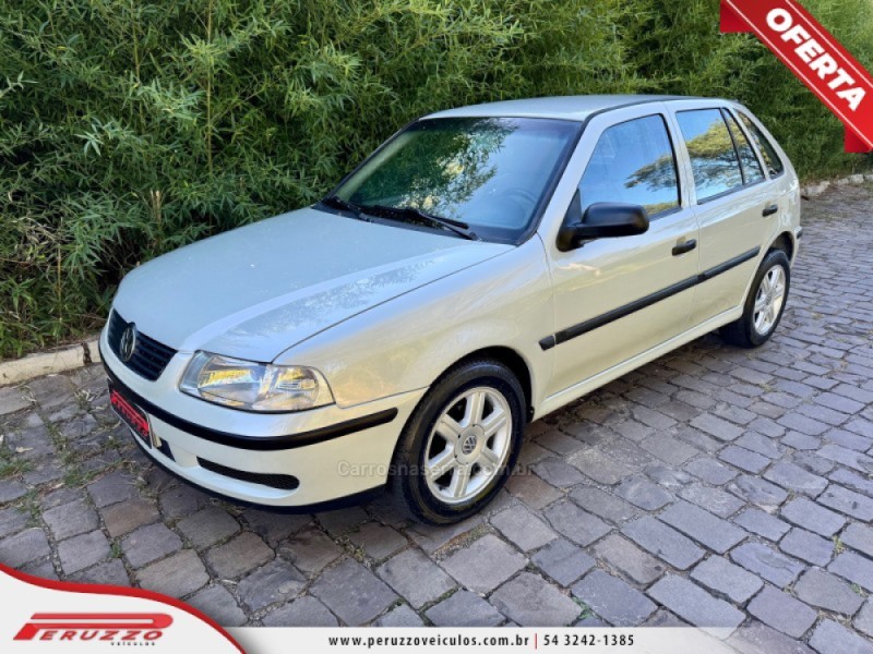gol 1.6 mi 8v gasolina 4p manual g.iii 2000 nova prata