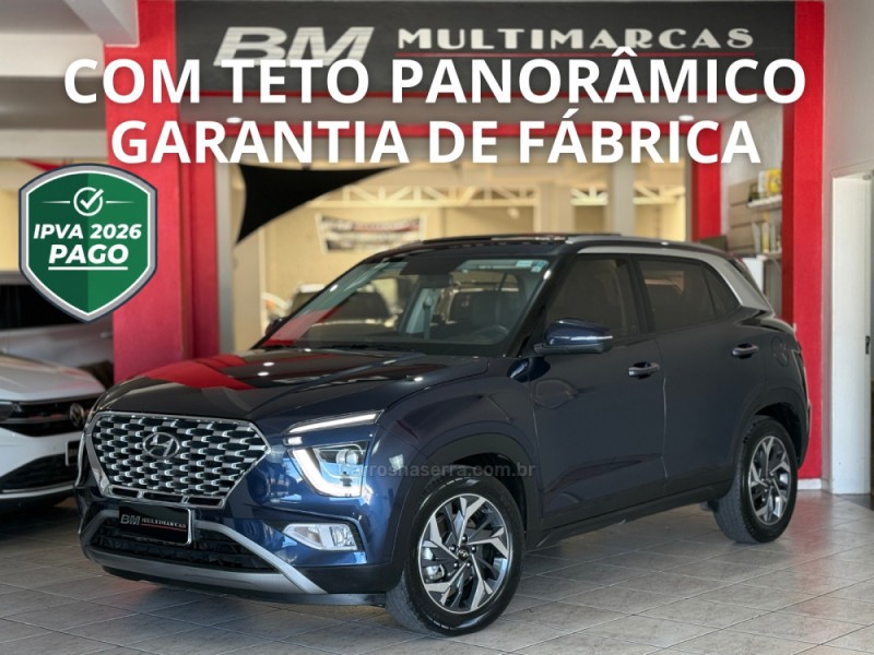 creta 1.0 platinum turbo 12v flex 4p automatico 2022 guapore