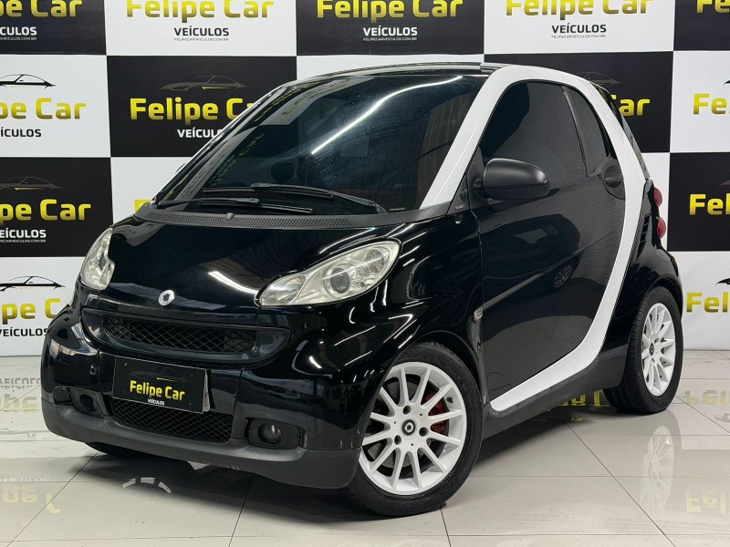 fortwo 1.0 passion coupe 3 cilindros 12v gasolina 2p automatico 2009 caxias do sul