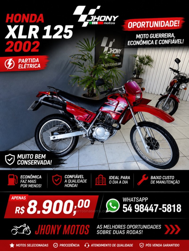 xlr 125  2002 caxias do sul