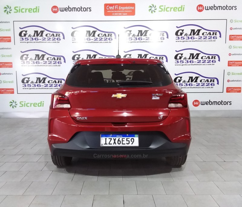 ONIX 1.0 LT 12V TURBO FLEX 4P AUTOMÁTICO - 2020 - SãO SEBASTIãO DO CAí