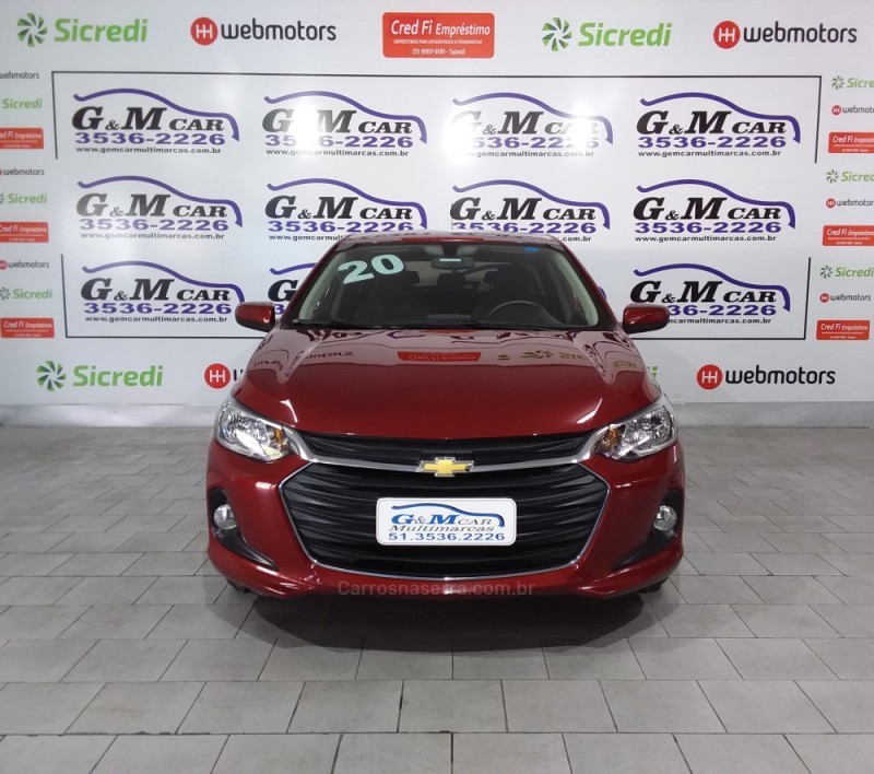 ONIX 1.0 LT 12V TURBO FLEX 4P AUTOMÁTICO - 2020 - SãO SEBASTIãO DO CAí