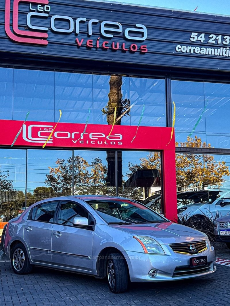 sentra 2.0 se 16v flex 4p automatico 2013 canela