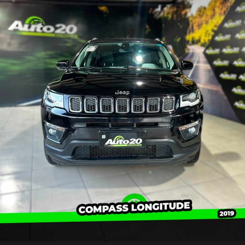 COMPASS 2.0 16V FLEX LONGITUDE AUTOMÁTICO - 2019 - TAQUARA