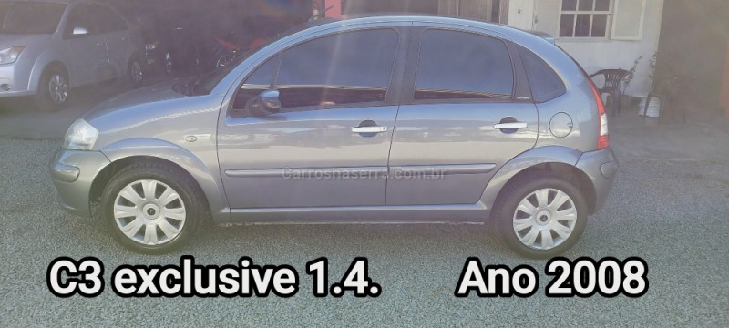 C3 1.5 EXCLUSIVE 8V FLEX 4P MANUAL - 2008 - FARROUPILHA