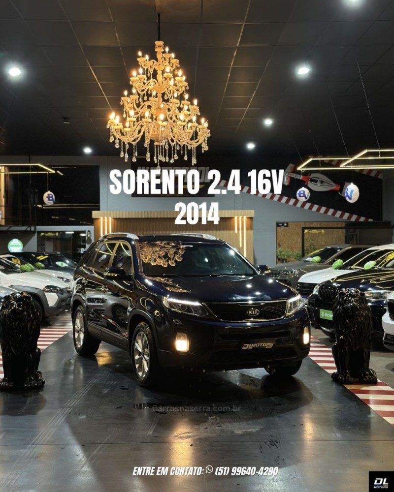 SORENTO 2.4 EX 4X2 16V GASOLINA 4P AUTOMÁTICO