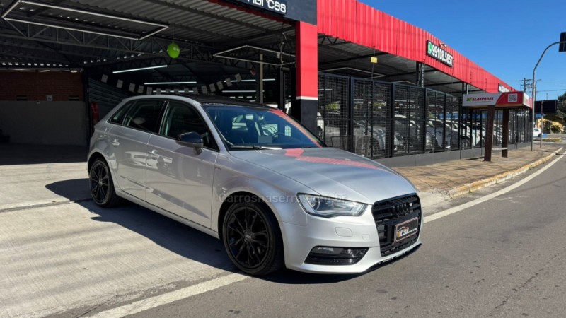 A3 1.8 TFSI SPORTBACK 16V GASOLINA 4P AUTOMÁTICO - 2014 - CAXIAS DO SUL