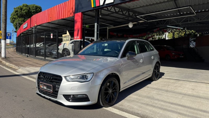 A3 1.8 TFSI SPORTBACK 16V GASOLINA 4P AUTOMÁTICO - 2014 - CAXIAS DO SUL