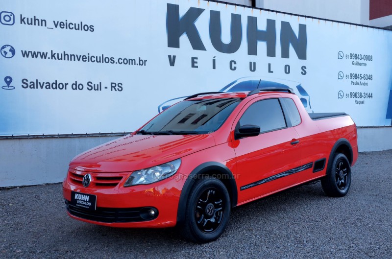 saveiro 1.6 mi trooper ce 8v flex 2p manual g.v 2012 salvador do sul