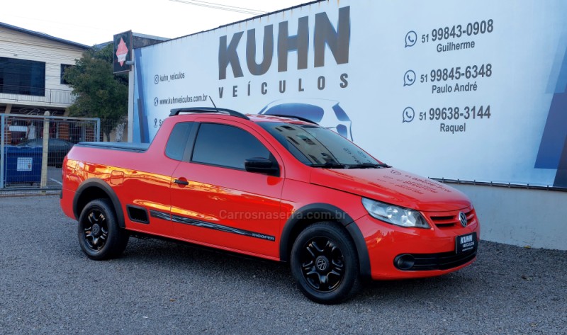 SAVEIRO 1.6 MI TROOPER CE 8V FLEX 2P MANUAL G.V - 2012 - SALVADOR DO SUL