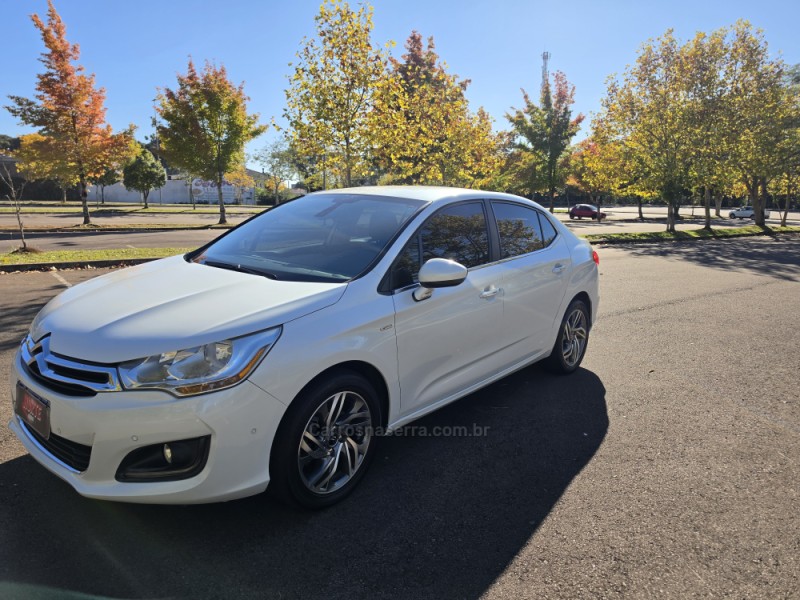 c4 lounge 1.6 exclusive 16v turbo gasolina 4p automatico 2014 bento goncalves