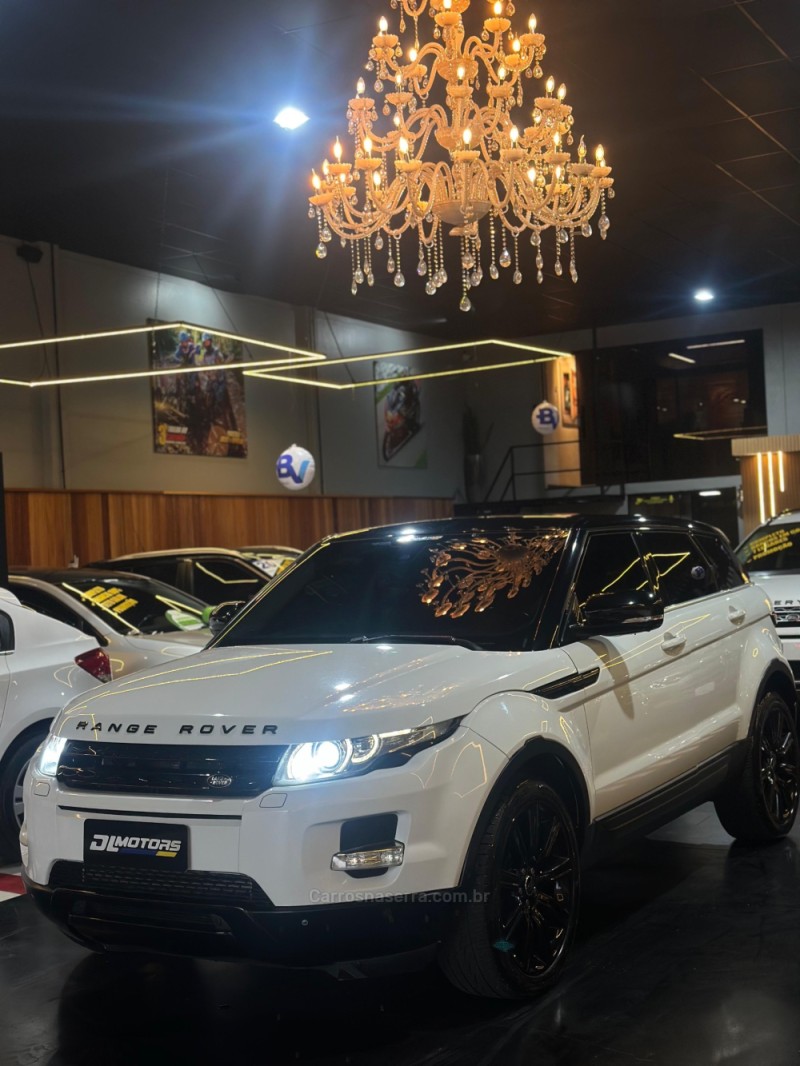 RANGE ROVER EVOQUE 2.0 PRESTIGE 4WD 16V GASOLINA 4P AUTOMÁTICO - 2013 - LAJEADO