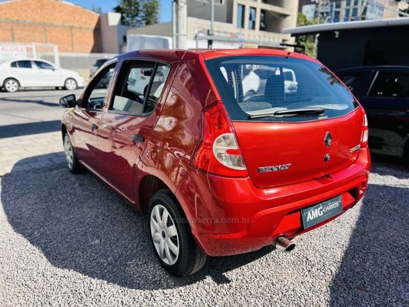 SANDERO 1.0 AUTHENTIQUE 16V FLEX 4P MANUAL - 2011 - CAXIAS DO SUL