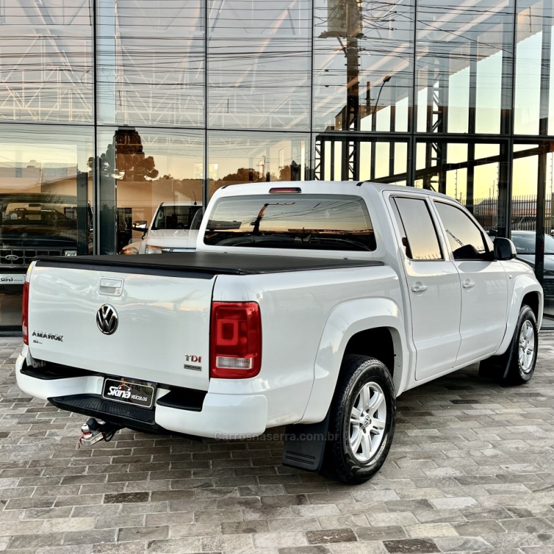 AMAROK 2.0 TRENDLINE 4X4 CD 16V TURBO INTERCOOLER DIESEL 4P AUTOMÁTICO - 2013 - VACARIA