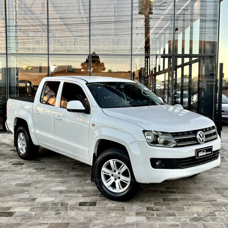 AMAROK 2.0 TRENDLINE 4X4 CD 16V TURBO INTERCOOLER DIESEL 4P AUTOMÁTICO - 2013 - VACARIA