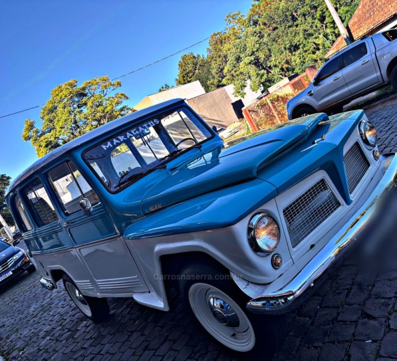 rural 2.6 4x2 6 cilindros 12v gasolina 2p manual 1967 nova prata