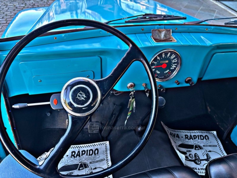 RURAL 2.6 4X2 6 CILINDROS 12V GASOLINA 2P MANUAL - 1967 - NOVA PRATA