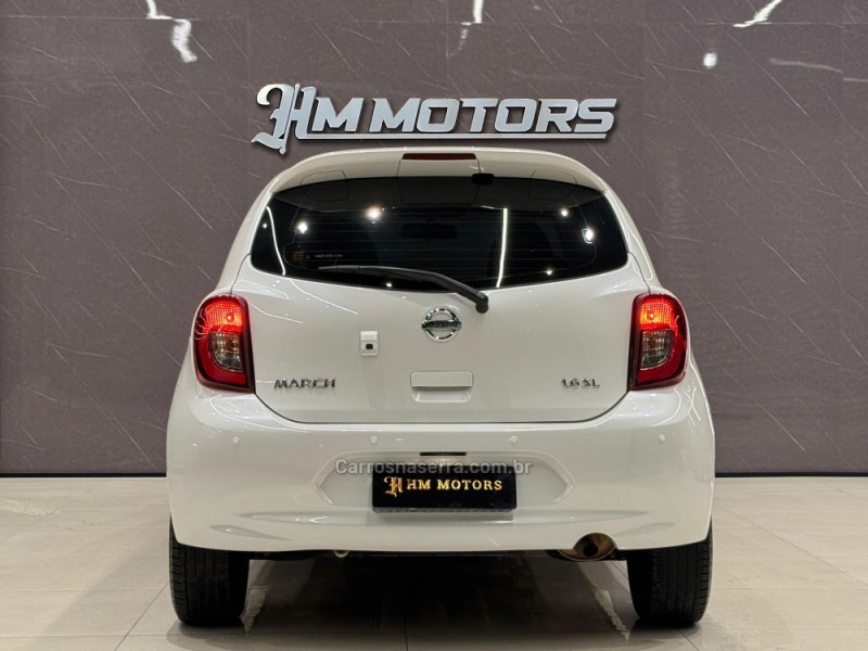 MARCH 1.6 SL 16V FLEX 4P MANUAL - 2016 - CAXIAS DO SUL