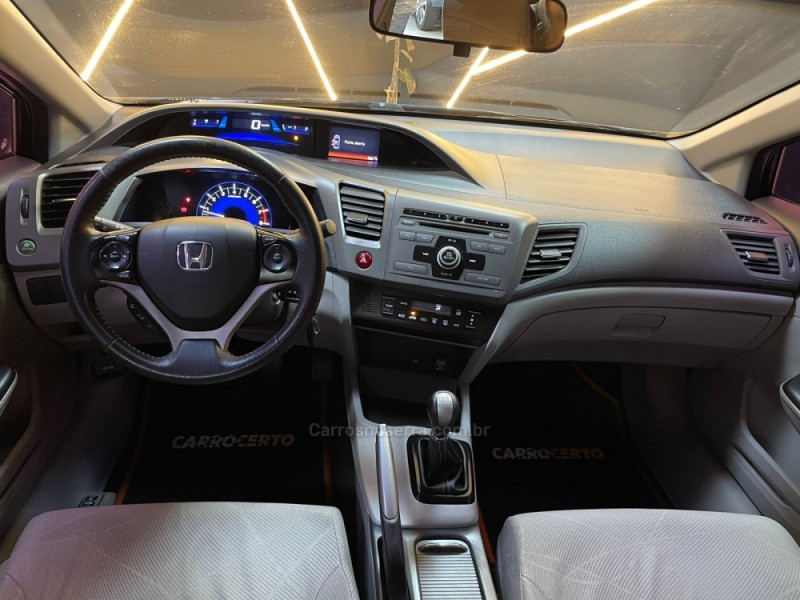 CIVIC 1.8 LXS 16V FLEX 4P MANUAL - 2014 - NOVO HAMBURGO