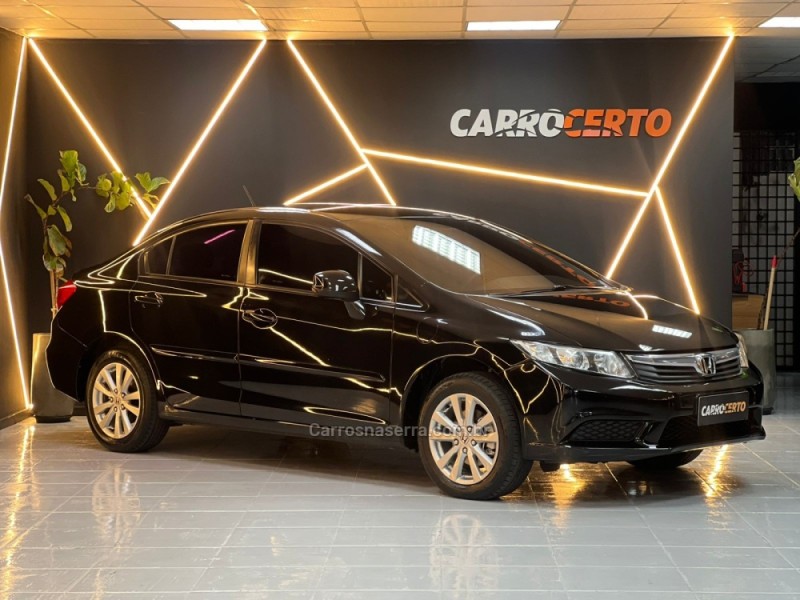 civic 1.8 lxs 16v flex 4p manual 2014 novo hamburgo
