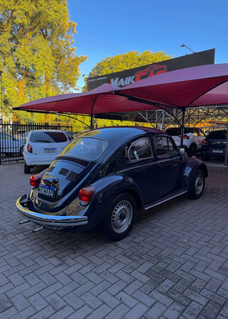 FUSCA 1.6 8V GASOLINA 2P MANUAL - 1986 - ESTâNCIA VELHA