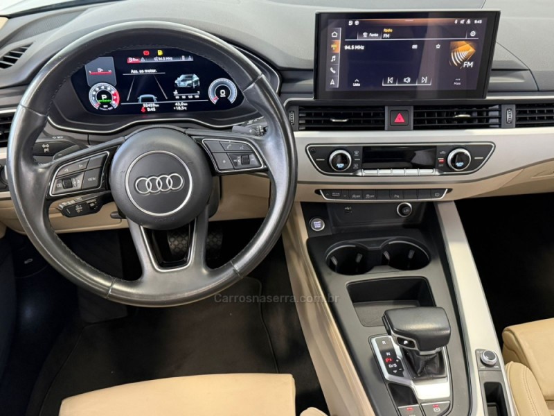 A4 2.0 TFSI PRESTIGE PLUS SEDAN GASOLINA 4P AUTOMÁTICO - 2021 - BENTO GONçALVES