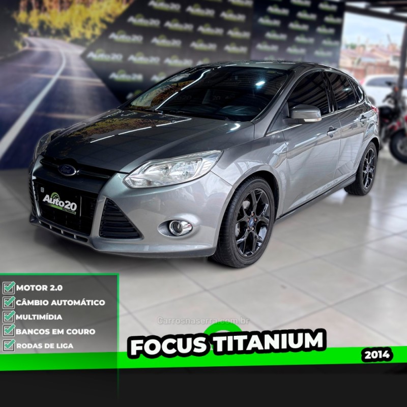 focus 2.0 titanium hatch 16v flex 4p automatico 2014 taquara