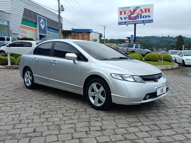 civic 1.8 lxs 16v flex 4p automatico 2008 flores da cunha